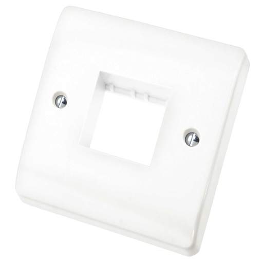 Scolmore Click Mode 1 Gang 2 Module Minigrid Front Plate