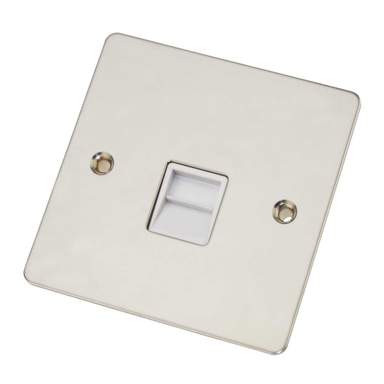 Primary Socket Scolmore Click Define 1 Gang Master Telephone Socket White Insert ...
