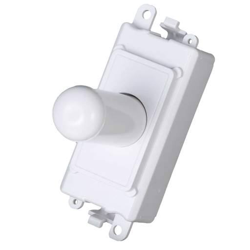 Scolmore Click Gridpro 1 Module Dimmer Mounting Kit Polar White