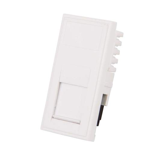 Scolmore Click New Media RJ45 CAT5E Euro Module White