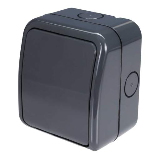 Scolmore 10A 1 Gang 2 Way Minigrid Weatherproof Switch IP66