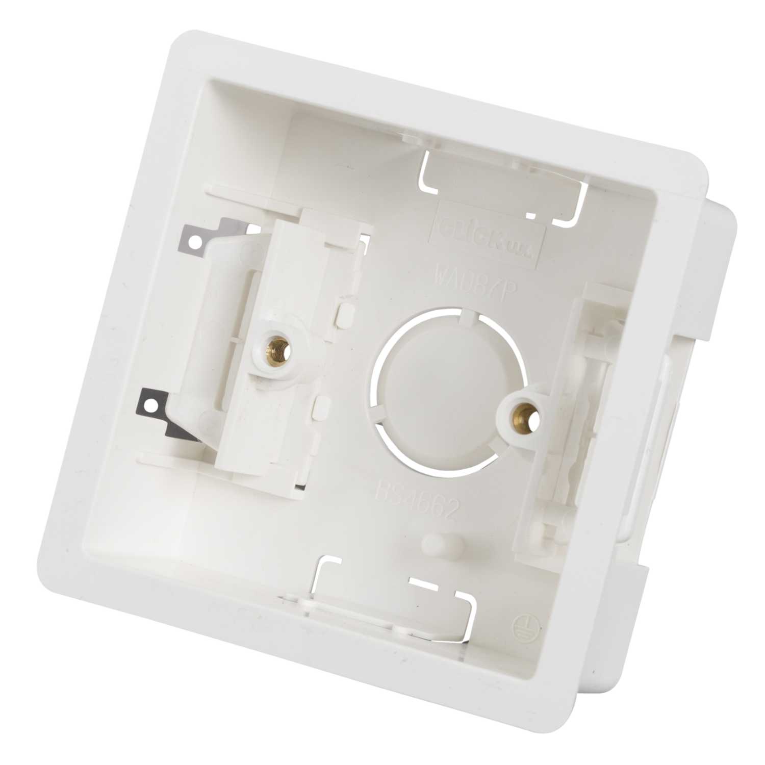 Scolmore Click Essentials 1 Gang Dry Lining Box 47mm (WA106P) CEF