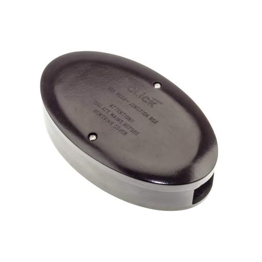 Scolmore Click 60A Junction Box 3 Terminal Brown