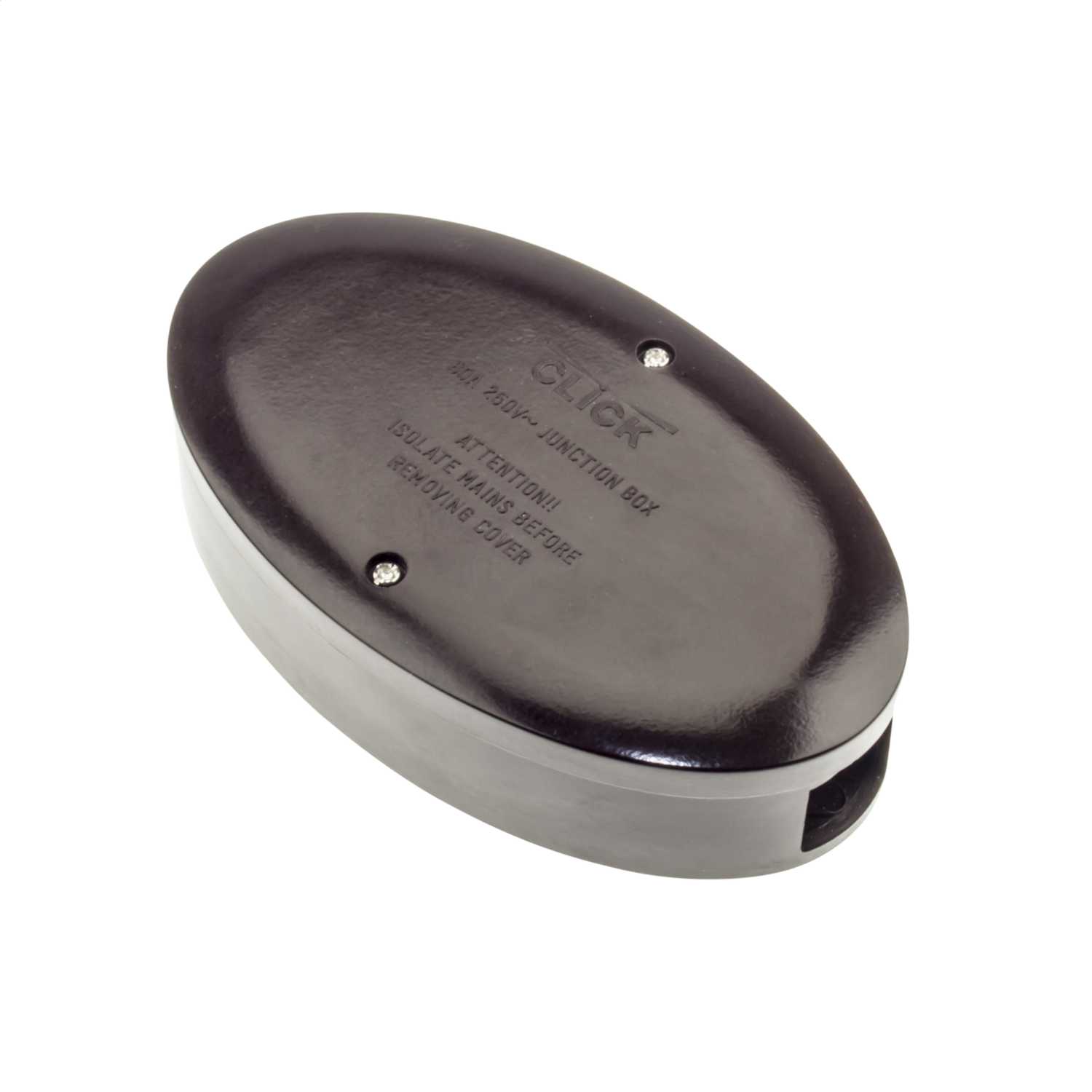 Scolmore Click 60A Junction Box 3 Terminal Brown (WA222) | CEF