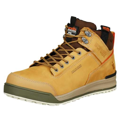 Scruffs Size 10 Scruffs Switchback Nubuck Boot Tan (T51449) CEF