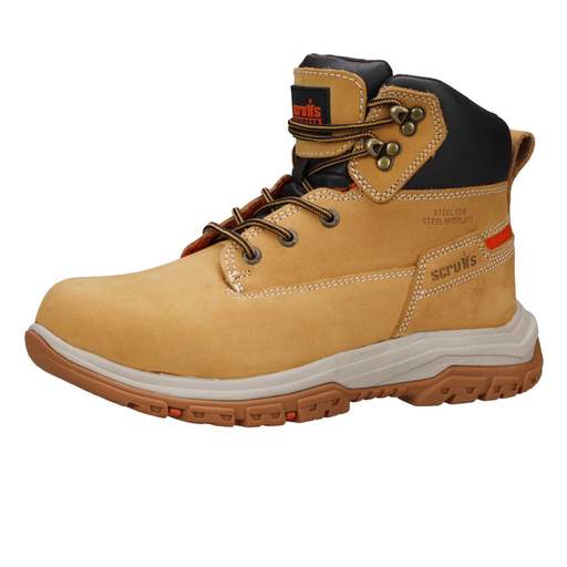 Scruffs Ridge Size 10 Safety Boots Tan