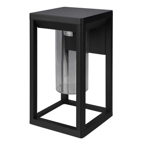 Searchlight Atlanta ES/E27 Outdoor Wall Light Black