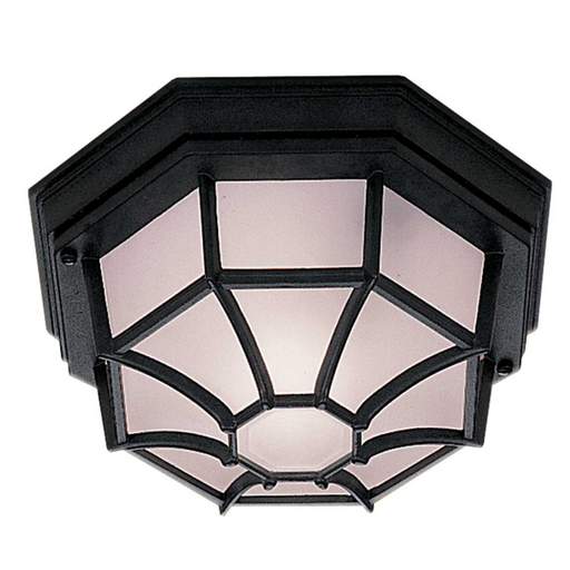 Searchlight Vermont ES Die-Cast Outdoor Porch Light Black