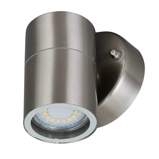Searchlight GU10 LED Wall Light Stainless Steel