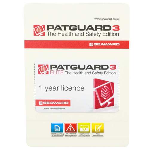 Seaward PATGuard 3 PAT Testing Software 1 Year Licence