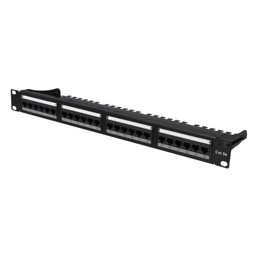 Securi-Flex CAT5E 1U 24 Port Patch Panel