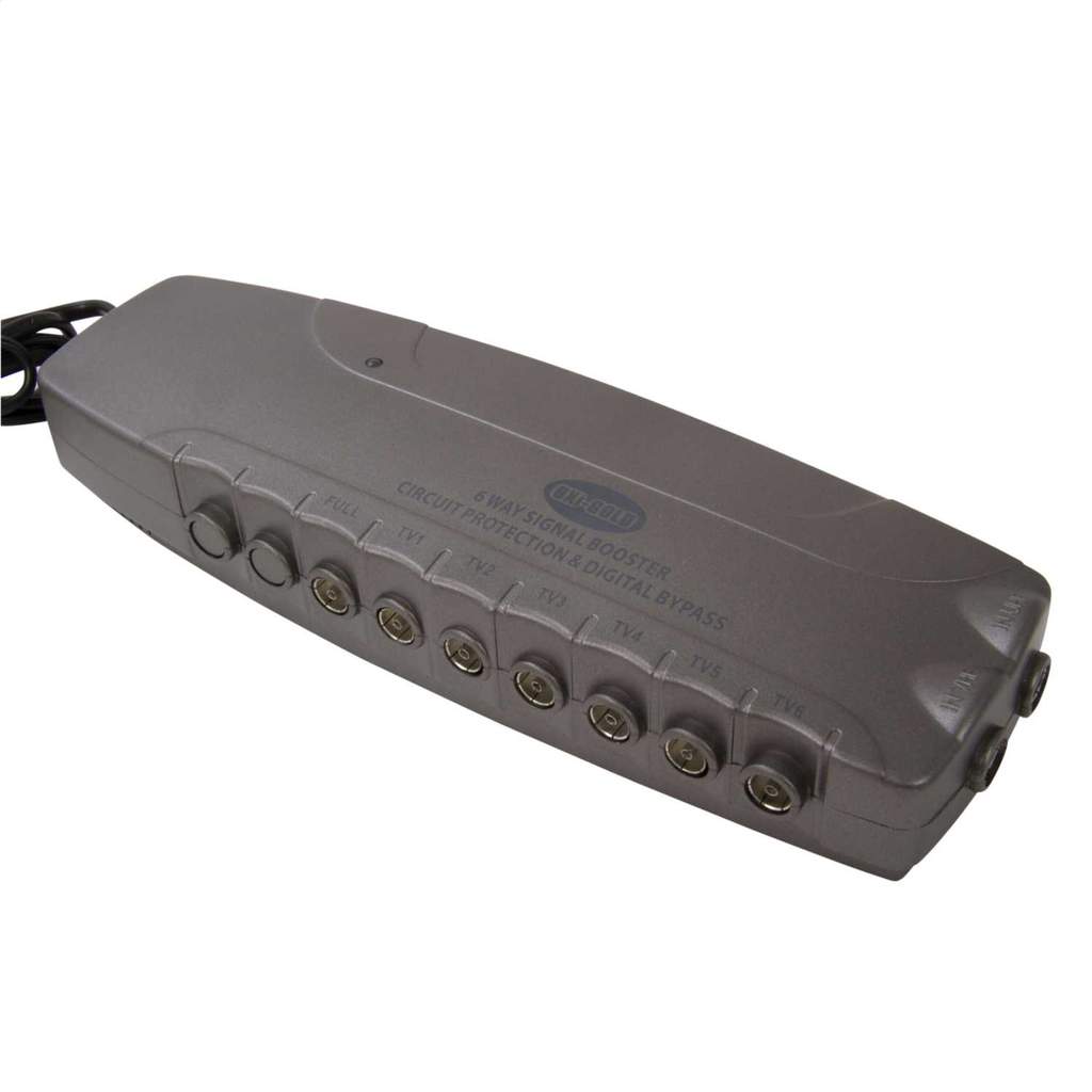 coaxial booster box Amazon.com: Arris 4-Port Cable Modem, TV, HDTV Amplifier Splitter Signal  Booster with Active Return and Coax Cable Kit : Electronics main image 1