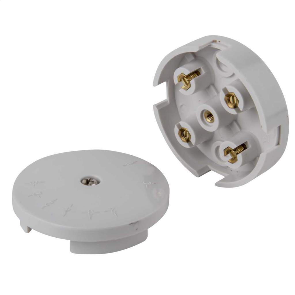 Electrical Junction Box Indoor Scolmore Click 20A 4 Terminal Junction ...