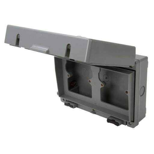 LGA Selectric IP65 2x1 Gang Outdoor Universal Accessory Box
