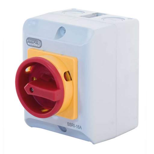 LGA Selectric 16A 4 Pole Rotary Isolator Switch IP65