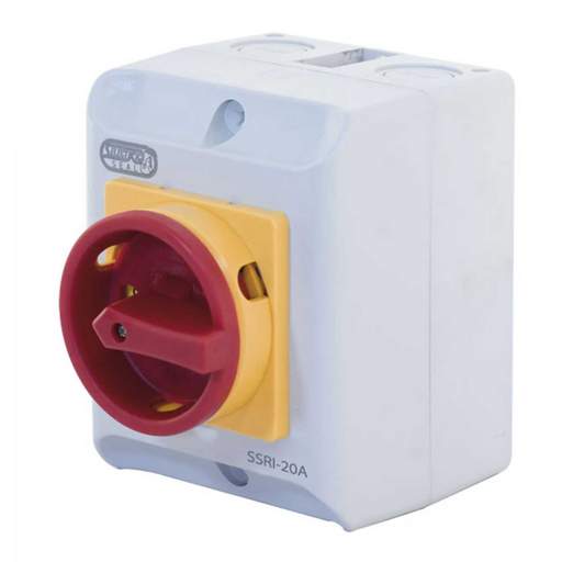 LGA Selectric 20A 4 Pole Rotary Isolator Switch IP65
