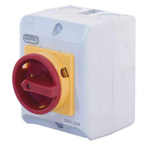 LGA Selectric 25A 4 Pole Rotary Isolator Switch IP65