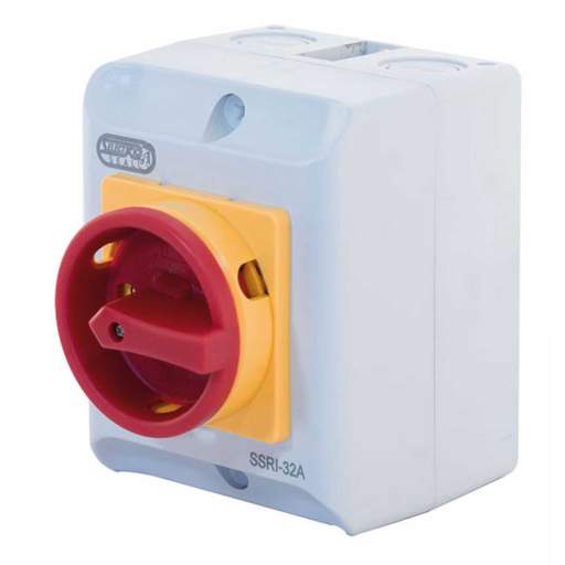 LGA Selectric 32A 4 Pole Rotary Isolator Switch IP65