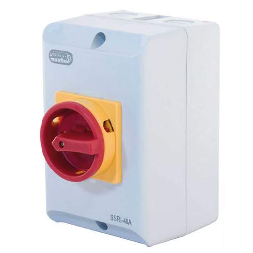 LGA Selectric 40A 4 Pole Rotary Isolator Switch IP65
