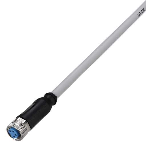 Sick YF8U14-100VA3XLEAX 10m 4 Pin M8 Socket to Flying Leads Sensor Actuator Cable