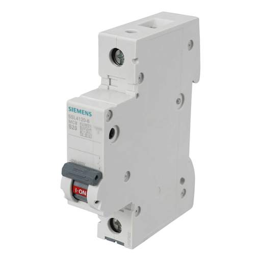Siemens 20A Single Pole 10kA B Curve MCB