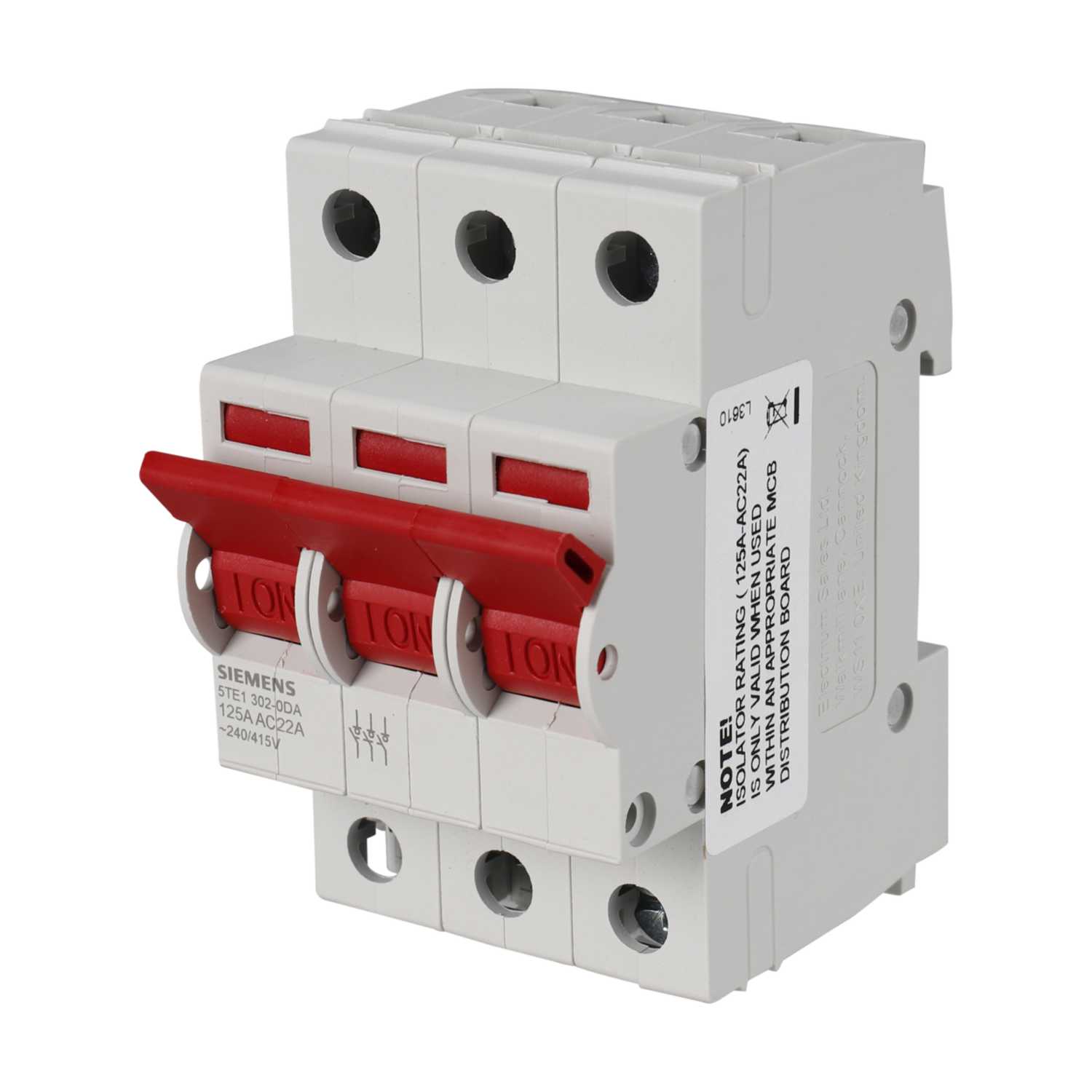 IP65 Waterproof Rotary Load Disconnector Switch 3 Phase Rotary Isolator Switch 63a 3pole Ac