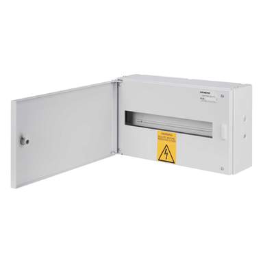 Kopp 344612008 Surface-Mounted Distribution Box - 24 Poles, 2 Rows Without Door