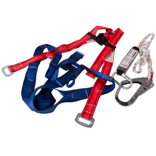 Silverline Fall Arrest Kit Harness and Shock Absorber