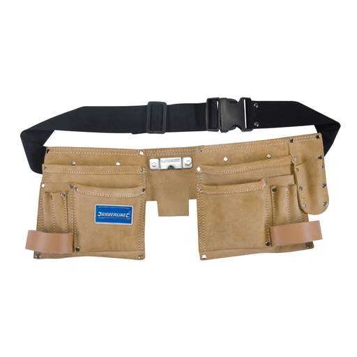 Silverline 11 Pocket Double Pouch Tool Belt
