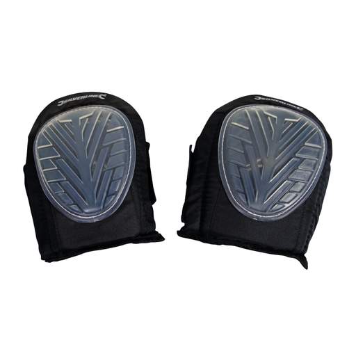Silverline One Size Gel Filled Knee Pads Black