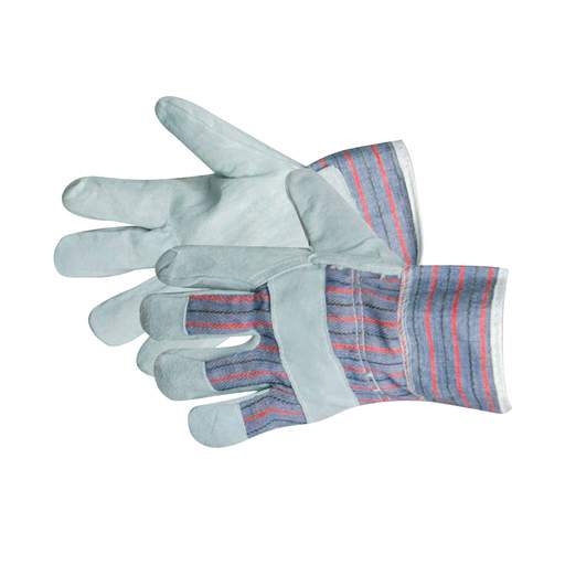 Silverline One Size Rigger Gloves White and Blue