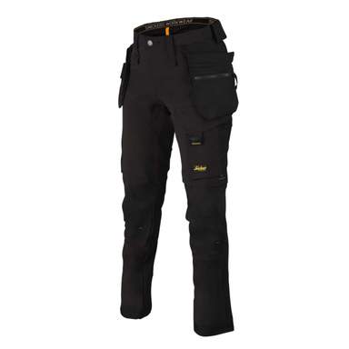 Snickers 33W 32L AllRoundWork 4-Way Stretch Trousers with Holster