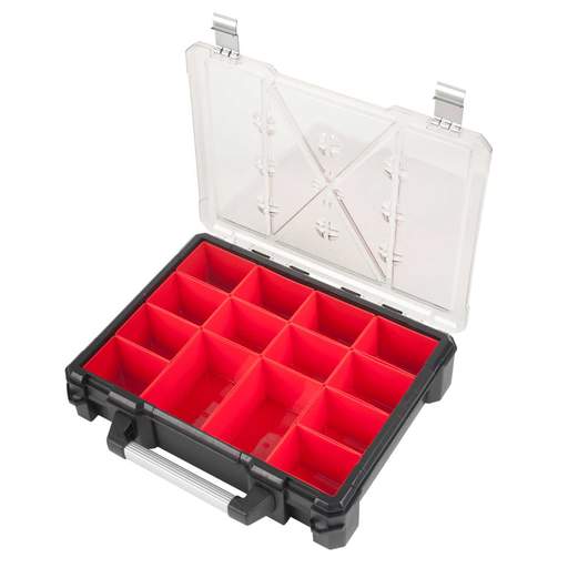 Sorta-Case Large Chunky System-Case comes with 14 Plastic Compartments