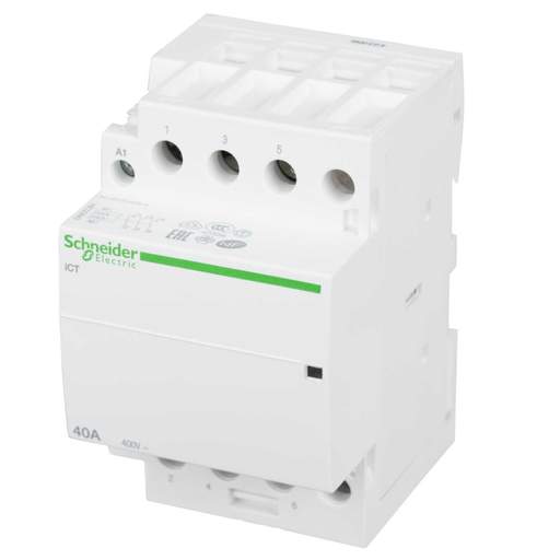Schneider Acti9 40A 230V 3 Pole 3 NO Contactor