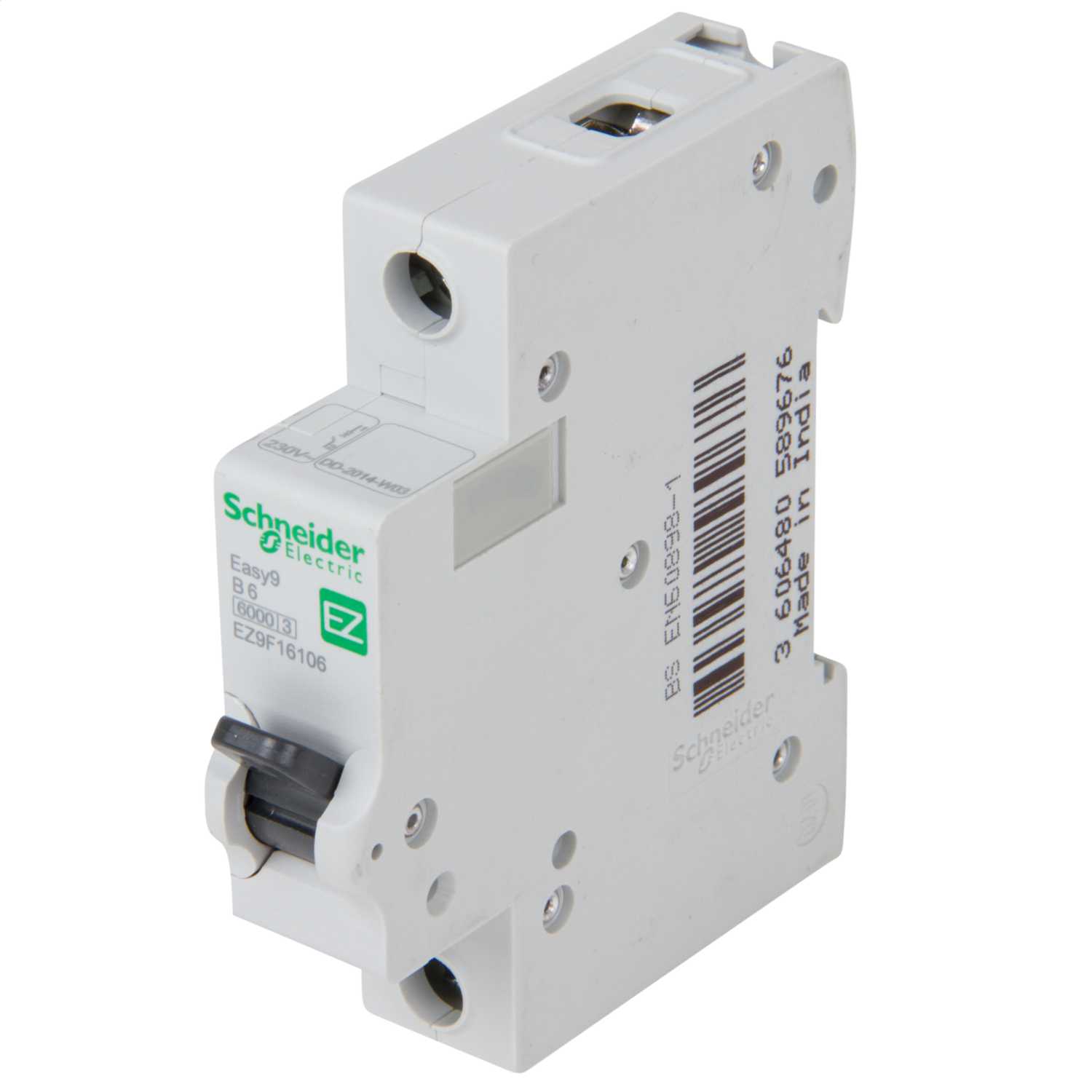 SCHNEIDER ELECTRIC Serie Resi9 RCBO - Interruttore Magnetotermico Differenziale - 1P N 6A Tipo AC