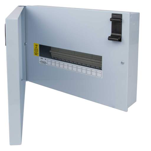 Schneider Square D IKQ 12 Way 125A SP+N Type A Metalclad Distribution Board without Incomer