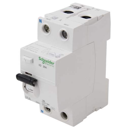 Schneider Square D IKQ 25A 2 Pole 30mA Type AC RCD