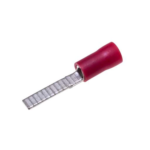 Engex 14mm Red Blade Crimp Lugs for 1.5mm Cables (Pack of 100)