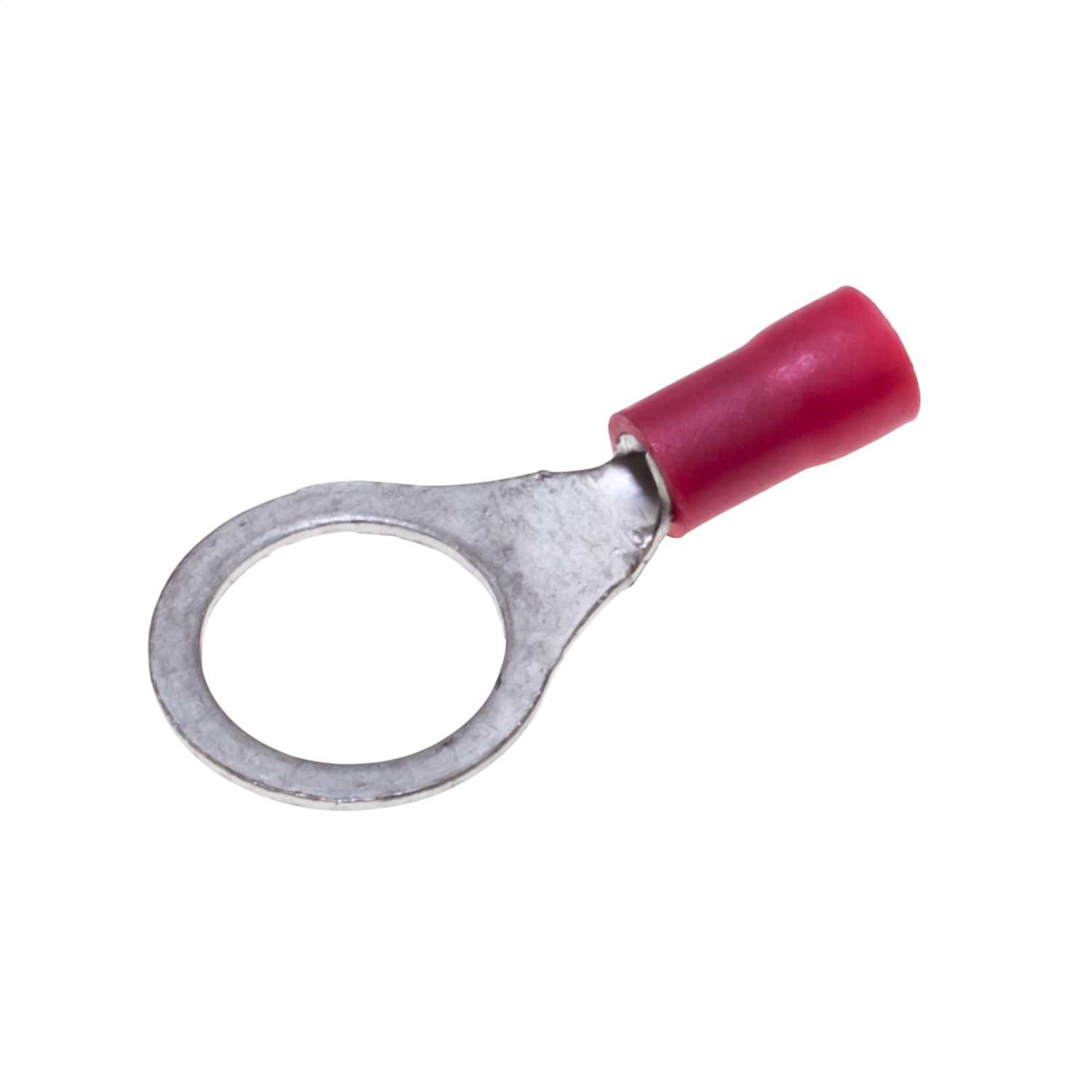 Engex 10mm Red Ring Crimp Lugs For 1 5mm Cables Pack Of 100 611030 