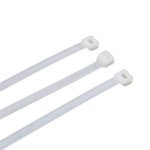 Engex 300mm x 7.6mm Cable Ties Natural (Pack of 100)