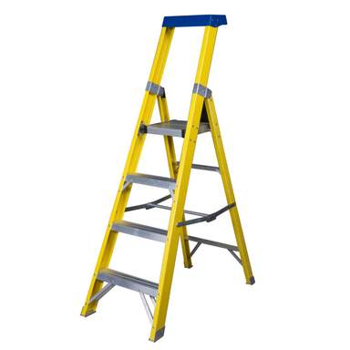 Engex 4 Tread Fibreglass Platform Stepladder (GX-SLAPL4FG) | CEF