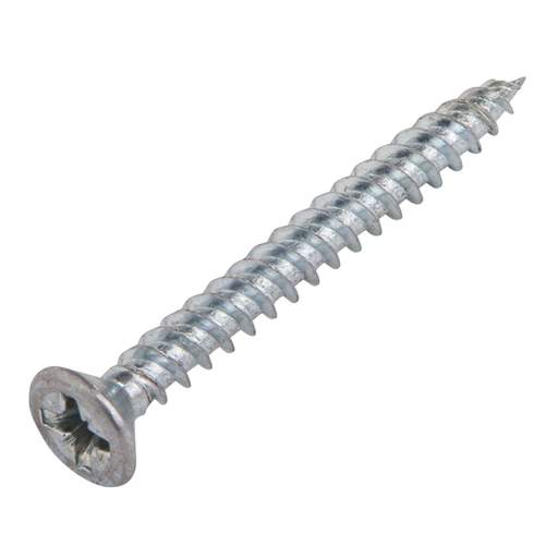 Engex 8 x 1½ Countersunk Woodscrews BZP (Pack of 200)