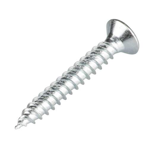 Engex 8x1¼ Countersunk Twin Thread Woodscrews Bright Zinc Plated (Pack of 200)
