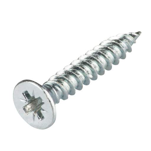 Engex 8 x 1 Countersunk Woodscrews BZP (Pack of 100)