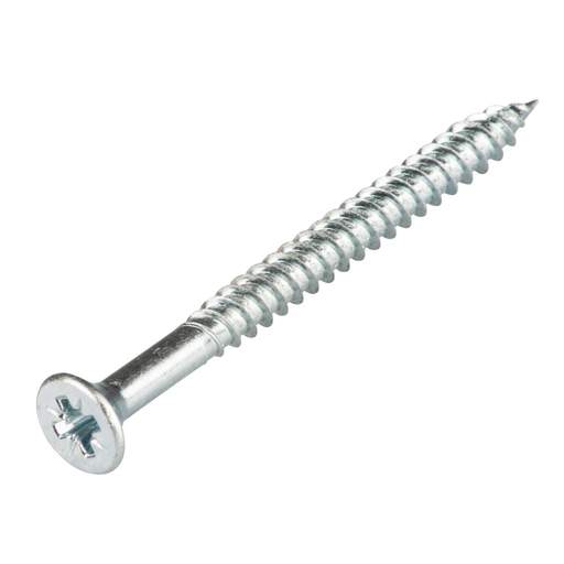 Engex 8 x 2 Countersunk Cross Twin Thread Screws BZP (Pack of 200)