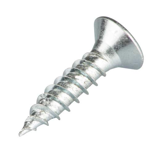 Engex 8 x ¾ Countersunk Twin Thread Woodscrews Bright Zinc Plated (200)