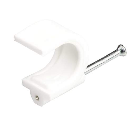 Engex 16mm Round Clip White (Pack of 100)