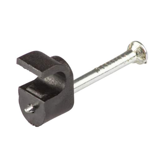 Engex 4mm Round Clips Black (Pack of 100)