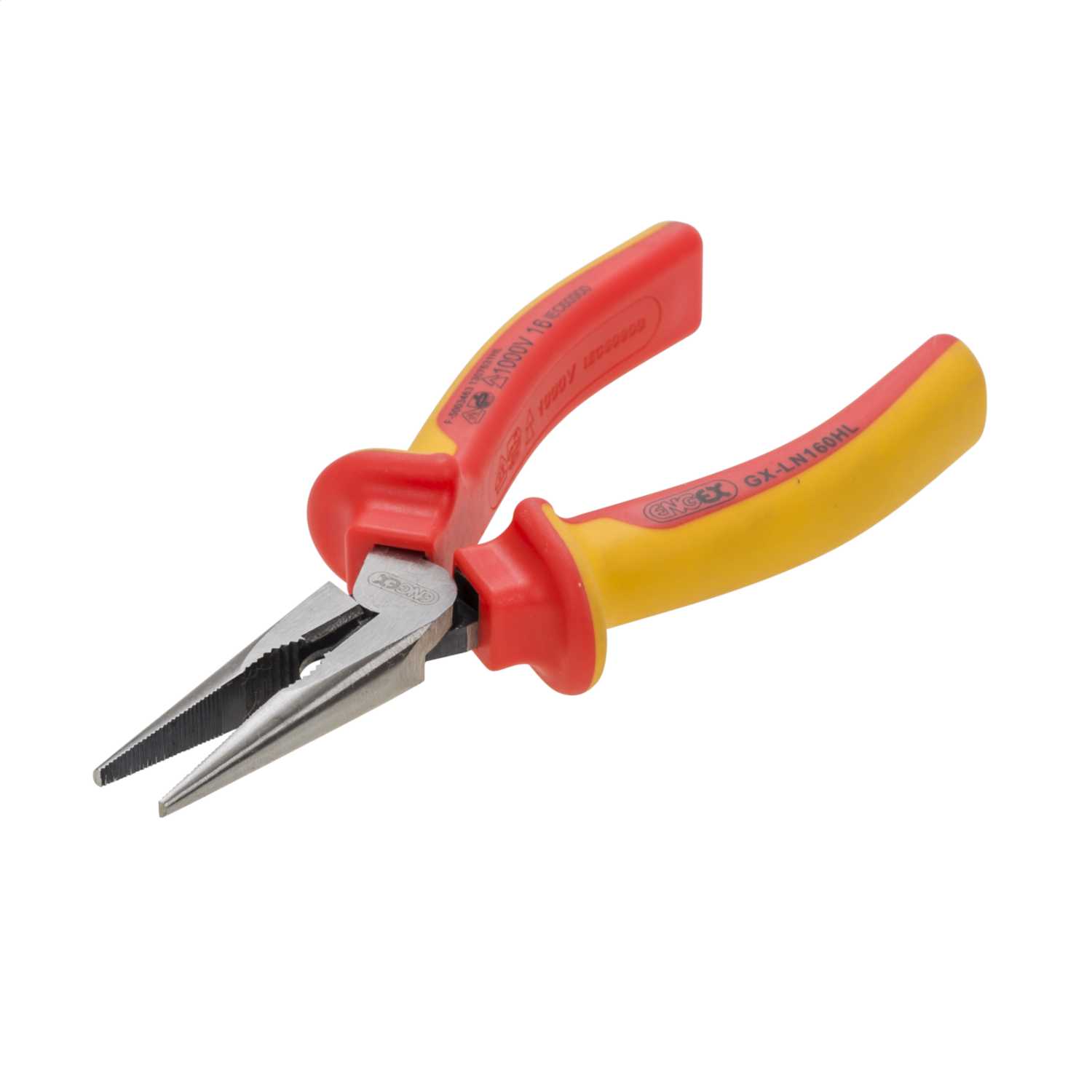 Engex 160mm High Leverage Long Nose Pliers (GX-LN160HL) | CEF