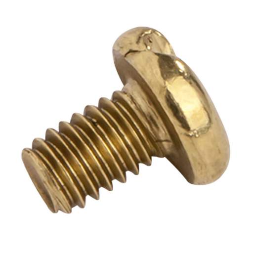 Engex M4 x 6mm Pan Head Slot Screws Brass (Pack of 100)